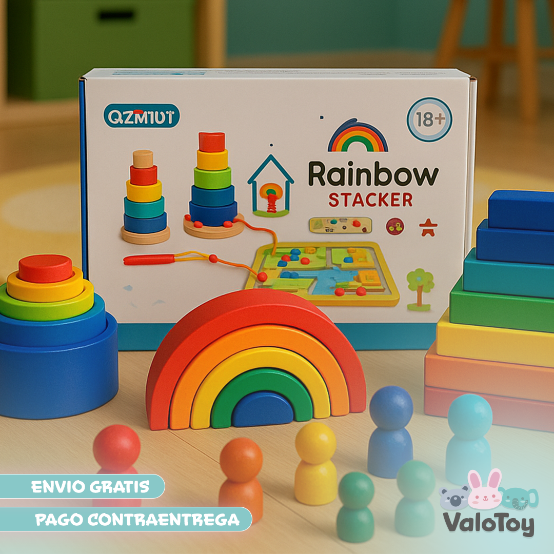 Figuras Apilables rainbow