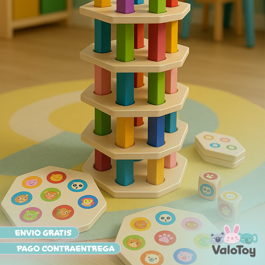 Torre en Madera Animales