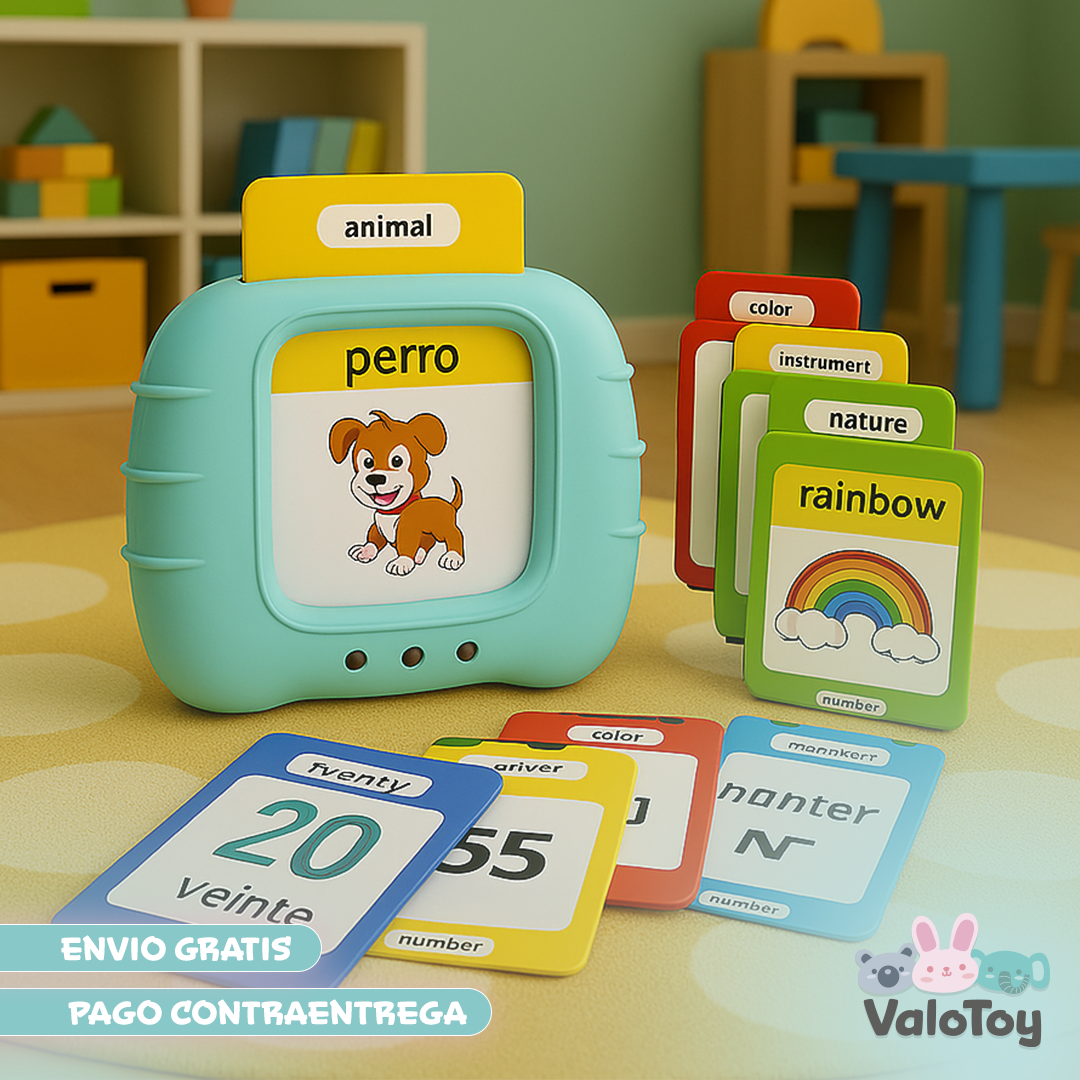 Lector de Tarjetas Interactivo Bilingüe